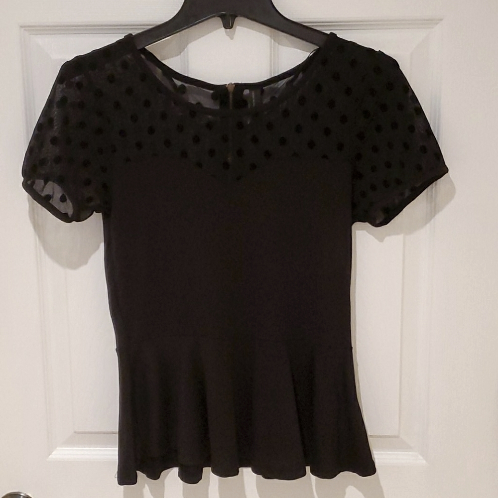 NWT Vero Moda Christy Peplum Top